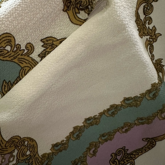 PETITE CHAIN PRINT WOVEN SHIFT DRESS NWT - Picture 7 of 8